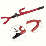 Steering Wheel Lock The Club Twin Hooks Anti Theft Universal Auto Van Truck SUV