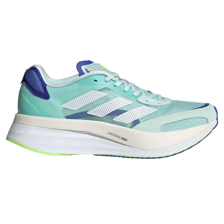 Adidas Womens Adizero Boston 10 Shoes Runners Sneakers Running - Mint - US 10