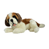 Bocchetta Fergie 62cm Lying St Bernard Plush Toy (Realistic Stuffed Animal Dog Gift)