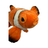Bocchetta Flip 22cm Clownfish Plush Toy (Realistic Stuffed Animal Sea Life Gift)