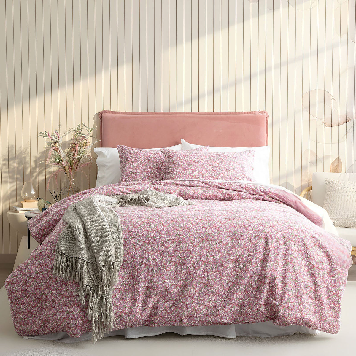 Park Avenue 175 GSM Egyptian Cotton Flannelette Quilt Cover Set - Ditty