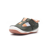Billycart Forrest Kids Wide-Fit First Walker Sandals - Green/Tan (Baby & Toddler Shoes)