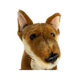Bocchetta Frazer 25cm Standing Dingo Plush Toy - Tan (Australian Stuffed Animal Souvenir Gift)