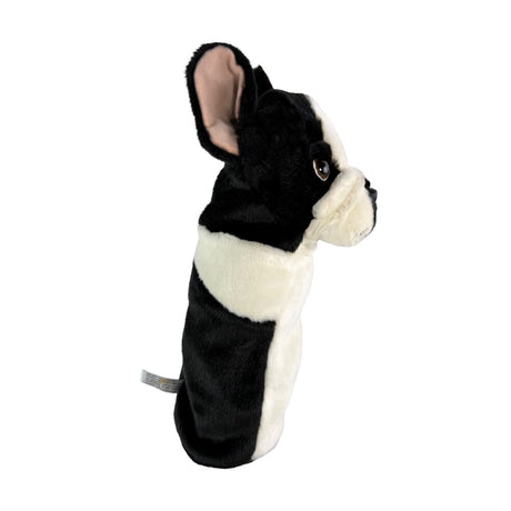 Bocchetta French Bulldog Plush Golf Club Head Cover - Black/White (Novelty Animal Golfer Gift)