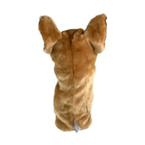 Bocchetta French Bulldog Plush Golf Club Head Cover - Fawn (Novelty Animal Golfer Gift)