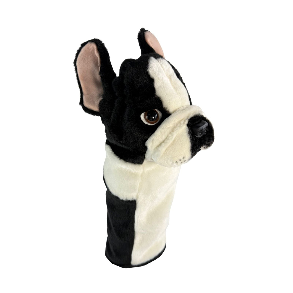 Bocchetta French Bulldog Plush Golf Club Head Cover - Black/White (Novelty Animal Golfer Gift)
