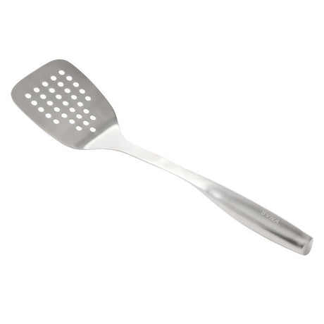 SVNA Slotted Turner 35.3cm Ergonomic Handle 18/8 SS304 in Stainless Steel