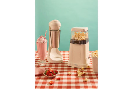 Davis & Waddell Electric Popcorn Maker - Cream (16x19x29.5cm)