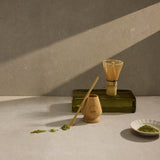 Leaf & Bean 3pcs Bamboo Japanese Matcha Making Set (Whisk, Scoop & Holder)