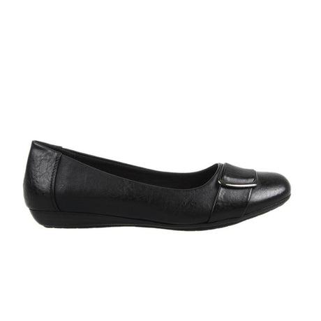 Bellissimo Womens Michelle Flats Shoes Comfortable Classic Casual - Black - US 6