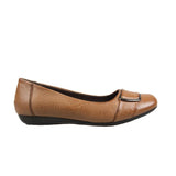 Bellissimo Womens Michelle Flats Shoes Comfortable Classic Casual - Tan - US 5