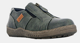 Panache Womens Inda Walking Shoes w/ Zip in Khaki