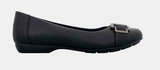 Panache Womens Katoa Ballet Flats - Black (Classic Casual Shoes)