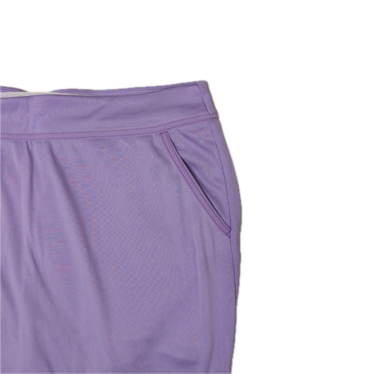 Greg Norman Womens Ribbon Trim Golf Knit Skort - Lavender (Activewear Skirt)