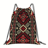 Traditional Ukrainian Ukrainian Cultural Backpack Tote Bag with Drawstring Closure