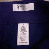 Greg Norman Womens Perfect Fit Slimming Pants - Mid Navy (Stretch Trousers)