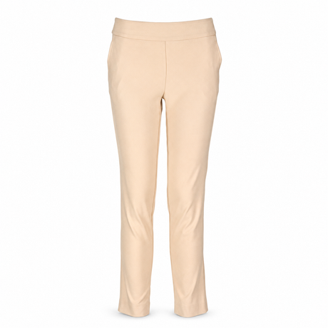 Greg Norman Womens Perfect Fit Slimming Pants - Stone (Stretch Trousers)