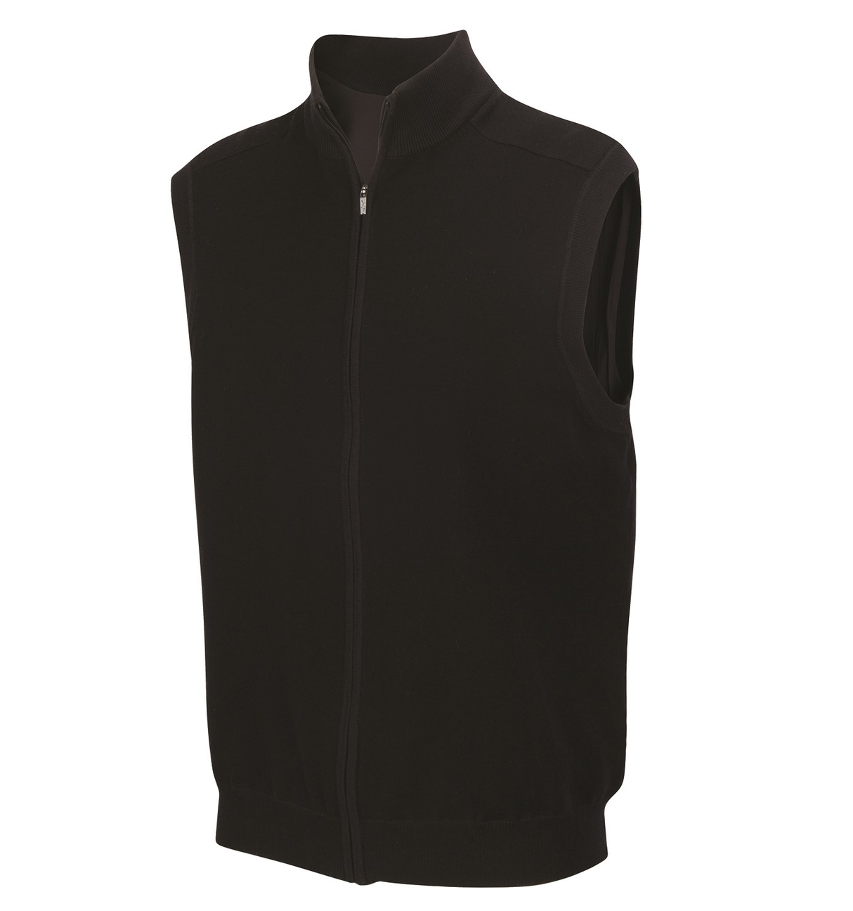 WEATHERKNIT FULL ZIP WIND VST - BLACK - 3XL