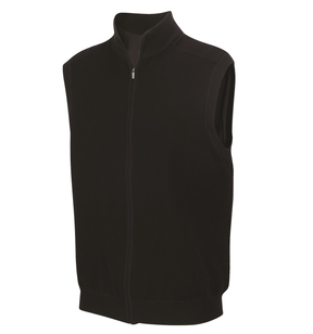 WEATHERKNIT FULL ZIP WIND VST - BLACK - 3XL