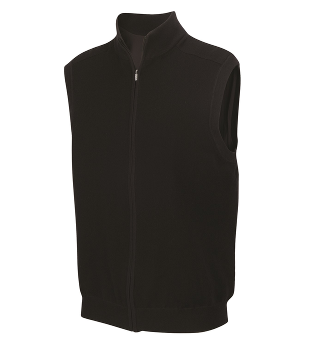 WEATHERKNIT FULL ZIP WIND VST - BLACK - 3XL