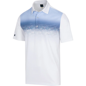 Greg Norman Canyon Cactus Polo Shirt Golf in White