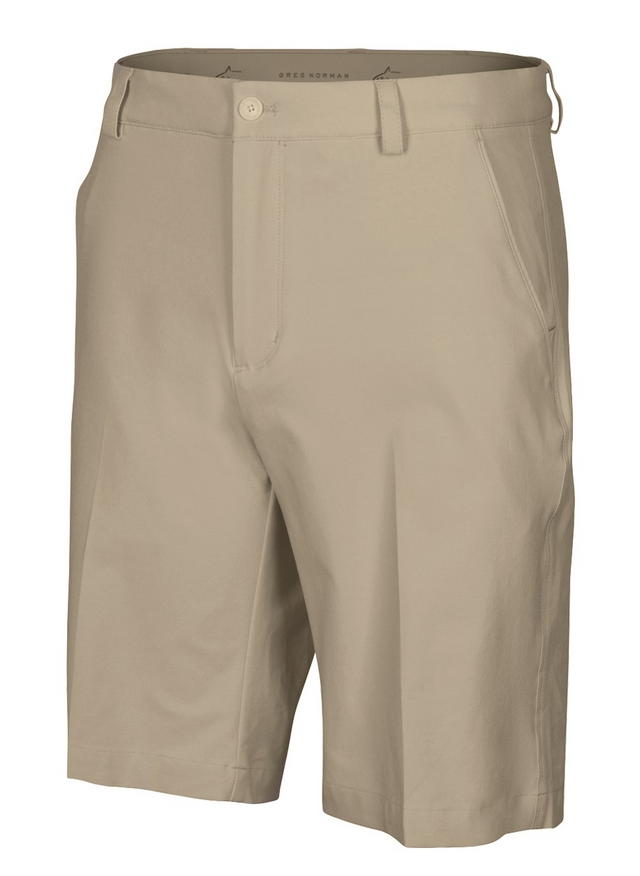 Greg Norman Mens ML75 Microlux Golf 10"" Shorts in Bamboo - 42""