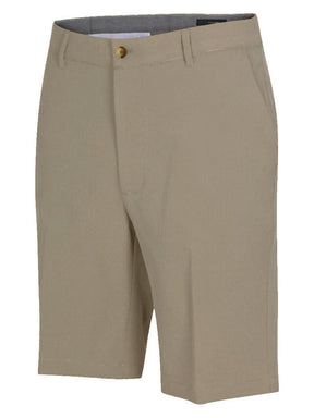 Greg Norman Mens 4-Way Stretch Classic Golf Shorts - Bamboo