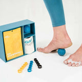Gait Happens Foot Health Kit (Toe Spacers, Toe Strengtheners, Mobility Ball & Resistance Band)