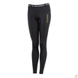 DIADORA Ladies Compression Sports Full Length Tights Gym Yoga - Black
