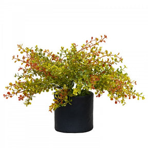 Shell Bush in Pot Artificial Flower Faux Plant Fake