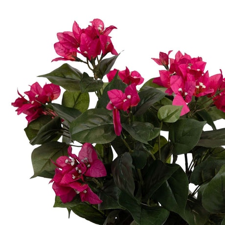 37cm Artificial Bougainvillea Flower Arrangement in Pot (Faux Floral Decor)