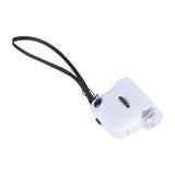 Teeny Tiny Microscope Miniature with Adjustable Focus & Led Light Toy for 5+ Kids