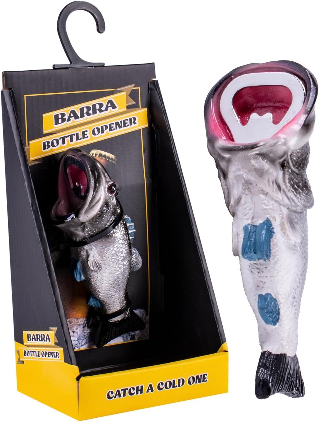Kingfish Fish Jar Can Beer Bottle Opener
