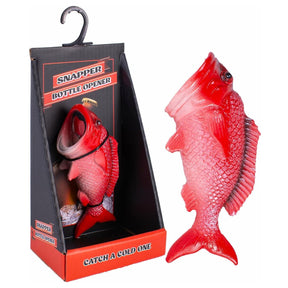 Barramundi "Barra" Fish Beer Bottle Opener - Red (Bar Party Favour)