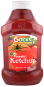 1.8L Glicks Jumbo Kosher Tomato Ketchup - Product of USA (4lb/64oz)