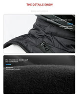3M Thinsulate Windproof Thermal Neck Warmer Bib Scarf Winter Motorcycle in Black