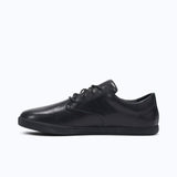 Xero Mens Glenn Dress Barefoot Leather Shoes - Black (Zero Drop)