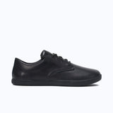 Xero Mens Glenn Dress Barefoot Leather Shoes - Black (Zero Drop)