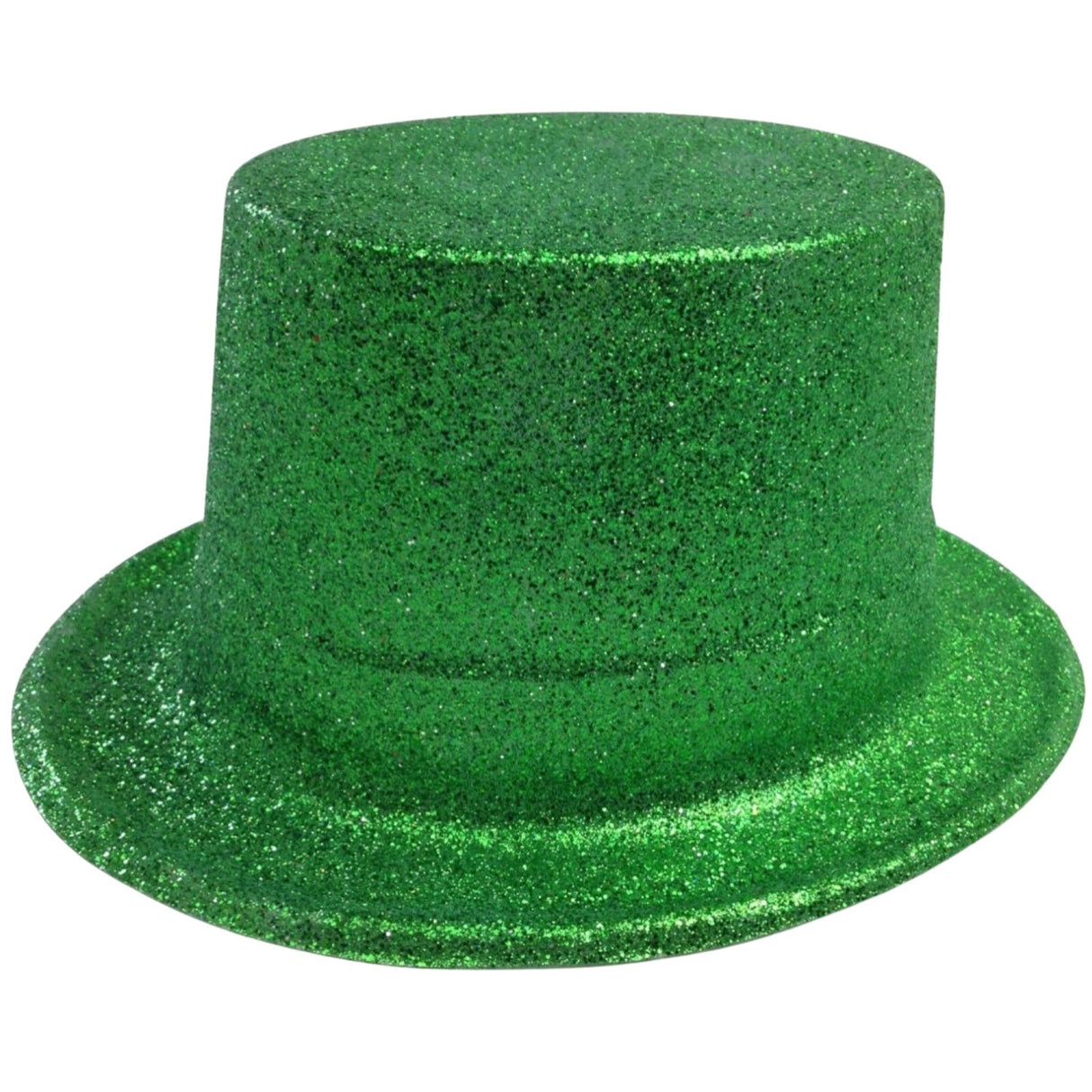 Green Glitter Top Hat - Sparkly Dance Costume/Fancy Dress Party