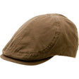 Goorin Brothers Ari Mens 100% Cotton Twill Flat Ivy Cap - Black (103-0389 Driving Hat) - Brown