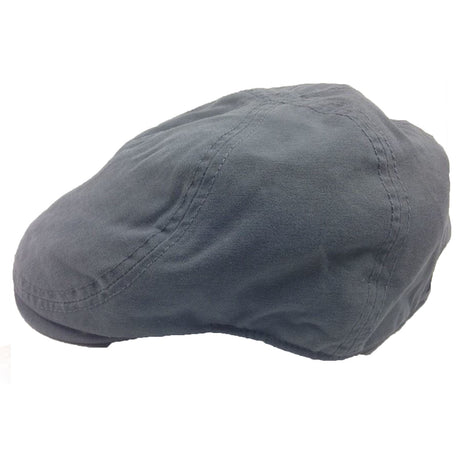 GOORIN BROTHERS Ari 100% Cotton Twill Flat Ivy Cap Bros 103-0389 Driving Hat - Grey - L
