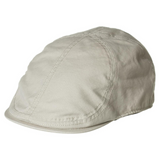 GOORIN BROTHERS Ari 100% Cotton Twill Flat Ivy Cap Bros 103-0389 Driving Hat - Stone - S