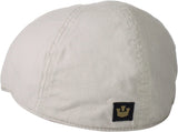 Goorin Brothers Ari Mens 100% Cotton Twill Flat Ivy Cap - Stone (103-0389 Driving Hat)