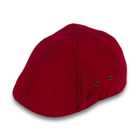 Goorin Brothers Haight St Mens Wool Blend Ivy Flat Cap (103-6021) - Red
