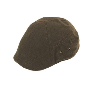 Goorin Brothers Union Square Mens Wool Ivy Flat Driving Cap - Black (103-6023) - Olive