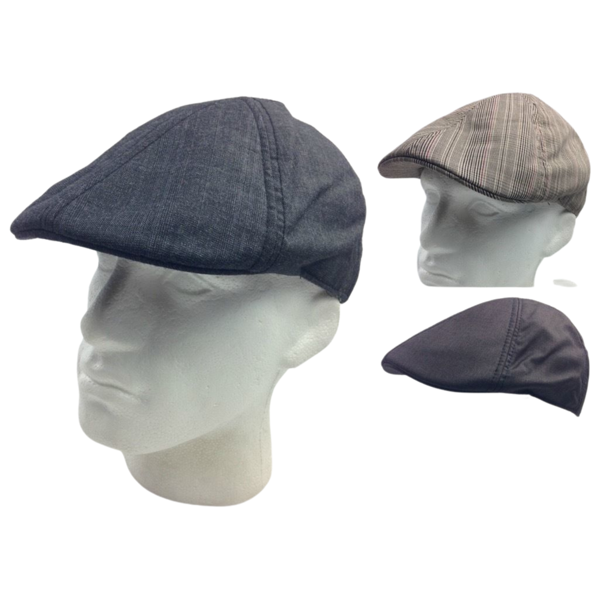 GOORIN BROTHERS Jimmy Rogers Ivy Hat Bros 100% COTTON 103-5849 Driving Cap - Charcoal