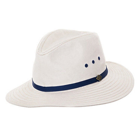 Goorin Brothers Breakwater Beach Mens Cotton Summer Fedora - Stone (600-9503)