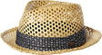 Goorin Brothers Mens Light Vented Straw Hat- Natural (Summer Sun Hat/Fedora) - Natural