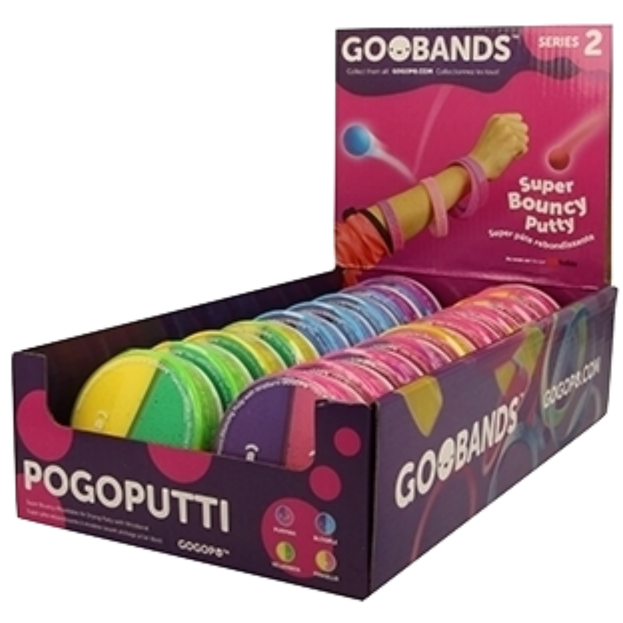 Goobands Series 2 Bouncy Putty Wristbands - Novelty (Party Favour)