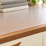 12x Non Slip Ribbed Drawer Liner Plastic Cabinet Cupboard Clear Shelf Mat - 100cm x 45cm